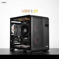 Gambar VBR Z-1 DIGITAL CASE PC MODERN CURVE DUAL CHAMBER MESH MICRO ATX - M ATX USB Type C, Support AIO 240, VGA Up 350mm - CASING PC VBR Z1 - HITAM dari AFINDOKOM undefined 2 Tokopedia
