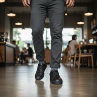 Gambar MJC INDONESIA Sepatu Sekolah Cowok Hitam Shoes Sneakers Casual Black Pria Wanita Kets Kerja Hitam Snekers - MJ full hitam , 37 dari MJC INDONESIA undefined 4 Tokopedia