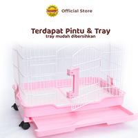 Gambar OCTAGON Kandang Lipat Mewah Nyaman | Kandang Kucing Anjing Hewan Kecil D-196 D-198 - M Uk.65x43xH:53cm dari Octagon Pet Indonesia undefined 3 Tokopedia