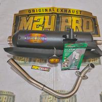 Gambar KNALPOT STANDAR RACING MONCONG SHIJIRO ORIGINAL M24 PRO INLET 28 RATA ALL METIK SARINGAN FULL SETENGAH DAN BORBORAN Motorcycle - beat 2019 kebawah, saringan full dari BEST1 MUFFLER undefined 5 Tokopedia