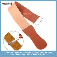 Gambar Pengasah Asahan Penghalus Pisau Cukur Bahan Kulit Strop Leather Stropping Knife dari inspiretech undefined 1 Tokopedia