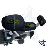 Gambar Sarung Jok Sepeda Listrik Anti Panas Hitam 1 Set Universal - Model Baru - Outdoor dari ghaniyatoko undefined 4 Tokopedia