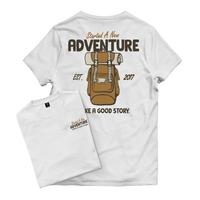 Gambar T-shirt Distro Pria Wanita Adventure Pink Premium Bahan Katun Combed 30s I Baju Kaos Cowok Cewek Distro Original Motif ADVENTURE Simple Keren Oblong - Adventure Pink, M dari ALIRA11.STORE undefined 2 Tokopedia