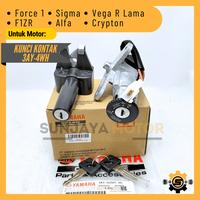 Gambar Kunci Kontak Set 4WH Keyset Original Yamaha F1ZR Vega R Lama Force 1 Sigma Alfa Kunci Motor 1 Set Key Set Konci Motor Poswan FIZR Asli Konci Kontak Ori YGP dari Sunjaya Motor_NEW undefined 1 Tokopedia