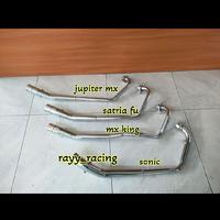 Gambar knalpot racing NORIFUMI untuk motor JUPITER MX KARBU OLD.JUPITER MX NEW/SATRIA FU KARBU OLD.SATRIA FU INJEKSI NEW.SONIC 125.SONIC 150.MX KING Motorcycle Bulat - jupiter mx old dari Rayy Racing undefined 2 Tokopedia