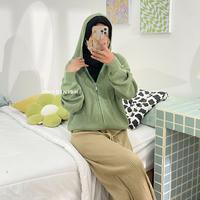Gambar Vilda  Hoodie Rajut wanita Knitwear - Brokenwhite, All size dari Mydinish_NEW undefined 4 Tokopedia