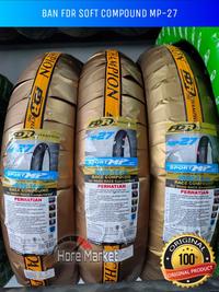 Gambar PAKET BAN TUBELESS FDR SOFT COMPOUND RING 14 MP 27 90/80 VARIO 110 125 150 BEAT MIO MP27 BAN UNTUK VELG BINTANG /  KSPEED / X1 / NEW SPEED / D55 / X SPEED - DEPAN+BELAKANG 90/80-14 dari HORE MARKET_NEW undefined 3 Tokopedia