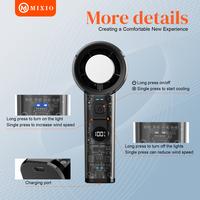 Gambar MIXIO GS-09 High Speed Kipas Angin Turbo AC Cooling Fan Transparant Portable 18000Rpm Es Pendingin 5000Mah - Transparant Black dari MIXIO Audio undefined 5 Tokopedia