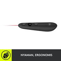 Gambar Logitech R500s Laser Presentation Remote R500 s / R 500 laser Pointer - Hitam dari Doran Wearable Official Store undefined 3 Tokopedia