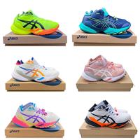 Gambar Sepatu Voli Metarise Sepatu Voli Asics Pria Wanita - putih rinbow, 39 dari Evan Shop id6 undefined 1 Tokopedia