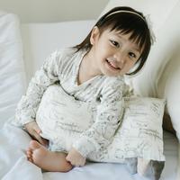 Gambar Carrol n Barrol Long Sleeve Pajamas - Piyama Anak - Piyama Tangan Panjang Tencel - Piyama Panjang Anak - Cloud Dusk Blue, 1-2 Years dari Carrol Baby undefined 3 Tokopedia