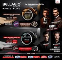 Gambar Bellagio Homme Pomade 80gr - Pomade Water Based Extreme Hold Styling - Modern Luxe dari HBZ STORE GROSIR undefined 2 Tokopedia