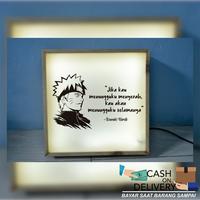 Gambar Neon Box Lampu Led Custom Quotes Hiasan Kamar NE019 - Putih, 30x30 dari Walldecor Gallery undefined 1 Tokopedia