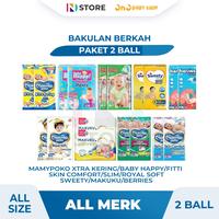 Gambar [Exclusive Bakulan Berkah] PAKET 2 & 3 BALL Mamypoko Xtra Kering/Baby Happy/Fitti/Skin Comfort/Slim/Royal Soft/Sweety/Makuku/Berries/Mamamia dari NDSTOREMDN_NEW undefined 1 Tokopedia