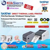 Gambar BROTHER TD4410 TD-4410 TD-4410D Printer Label Direct Thermal 4" Inch 104mm 203dpi Large Printer Barcode, Resi Online Shop, Gelang Pasien WristBand & TD2310 TD2310D TD-2310D 2" Inch 63mm - Garansi Resmi 3 Tahun - TD-2310D 2" Inch 63mm, Khusus Instant dari KlikSierra undefined 1 Tokopedia