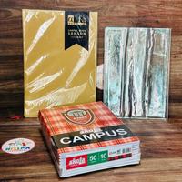 Gambar Paket Buku Tulis SMP SMA CAMPUS isi 50 Lembar 10 Buku Plus SAMPUL KERTAS COKLAT DAN SAMPUL PLASTIK BESAR - PAKET BMC 50 LEMBAR dari NELLMA undefined 3 Tokopedia