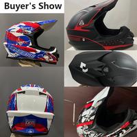 Gambar Uchoose Off-Road Mountain Full Face Motobiker Helmet Classic Bicycle Mtb Racing Helmet Motocross Downhill Bike Helmet - 6, L dari emily lapak stooore undefined 3 Tokopedia