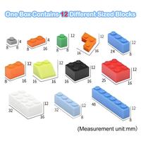 Gambar 500/1000pcs Building Blocks Bulk Pack Colorful Bricks Classic Bricks DIY Creative Educational Assemble Toy Compatible Legoeds dari Kusania Store undefined 3 Tokopedia