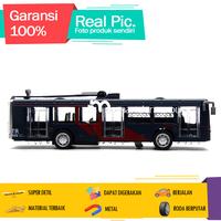 Gambar Diecast Miniatur Mainan Mobil Bus Listrik LRT Train Besi Metal Buka Pintu LED - Merah dari enandemshop undefined 5 Tokopedia