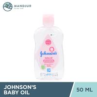 Gambar Johnson's Baby Oil 50 mL - Melembabkan Kulit & Minyak Pijat Bayi dari Apotekmandjurofficial undefined 1 Tokopedia