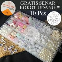 Gambar manik 1 set kotak/manik manik box set/DIY manik 1 set aesthetic/manik manik gelang 1 box - PAKET H, BONUS dari Girly beads undefined 1 Tokopedia