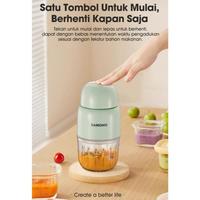 Gambar SAMONO FOOD CHOPPER SW MCB200 & MCG200 copper mini Pisau Stainless - MCB-200 (BEIGE) dari Horeelectronic undefined 4 Tokopedia