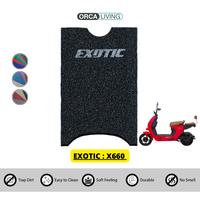 Gambar Karpet Mie Sepeda Motor Listrik Exotic X660 X650 - Foam Backing - Hitam, Polos dari Orca Living undefined 1 Tokopedia