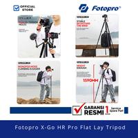 Gambar Fotopro X-go HR Pro Tripod Horizontal Aluminium Flat Lay dari TasKamera-ID undefined 2 Tokopedia