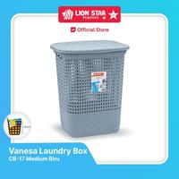 Gambar LION STAR Keranjang Baju Vanesa Laundry Box Medium CB-17 dari Lion Star Indonesia undefined 2 Tokopedia