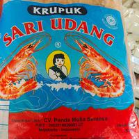 Gambar KERUPUK SARI UDANG mentah, produksi mojokerto. 1kg. Cemilan Krupuk Goreng. Keripik dari krupuk mas brek undefined 2 Tokopedia