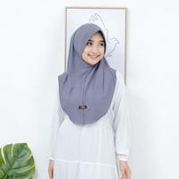 Gambar DFH - Hijab Bergo Daily Zeline Size S M L Bahan Jersey Bergo Busa - Navy, S dari D F H undefined 4 Tokopedia