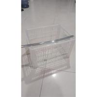 Gambar 41 x 30 x 25 - keranjang buah plastik bekas kualitas bagus - tanpa tutup dari Ngalor Store undefined 2 Tokopedia