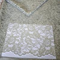 Gambar Brokat cord kain lembaran kebaya bali ukuran satu meter - Pink dari Kianakebaya undefined 4 Tokopedia