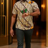 Gambar Sido Mukti Lereng babon angrem Kemeja Batik Pria Lengan Pendek Motif Klasik Sido Luhur Bahan Katun Primis Unggul Jaya Non Furing Cocok Untuk Baju Kerja Kondangan Dan Seragaman Hajatan - segara, M dari Rodhoh Batik undefined 4 Tokopedia