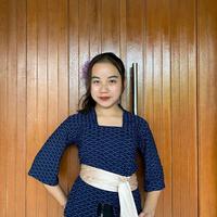 Gambar Terbaru!! Kebaya Veronika Strait Model Lengan 7/8 Lonceng - Tosca, M dari PURNA BALI KEBAYA_NEW undefined 2 Tokopedia