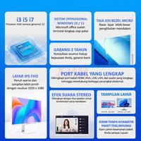 Gambar FAHs 【Ximin Home】Pc All In One Intel Core i5 I7 Komputer Full Set Pc  Gaming Fullset Mini Pc Monitor Pc Gaming Keyboard Mouse Mouse Pad Gratis Ram 16GB SSD 1TB dari Fahad Seller undefined 2 Tokopedia