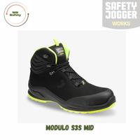 Gambar Sepatu Safety Jogger Modulo Mid S3 - Hitam, 41 dari WDSafety undefined 1 Tokopedia