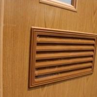 Gambar lubang angin pintu pvc/jalusi pintu kamar mandi PVC putih& coklat - coklat dari JNA HOUSEWARE NEW undefined 3 Tokopedia