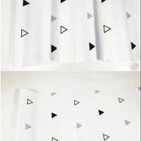 Gambar Stiker Wall Paper Murah - Wallpaper Dinding - Wallpaper Kamar Tidur - Segitiga Hitam Putih 10M dari Romlahstorre1 undefined 3 Tokopedia
