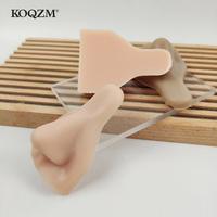 Gambar 1pc Soft Silicone Ear Model Tattoo Practice Piercing Tools Nose Models Ear Studs Earring Display Stand Kit dari peueheggw undefined 5 Tokopedia