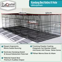 Gambar Kandang kelinci Galvanis 6 Hole dari Laquila Store undefined 4 Tokopedia