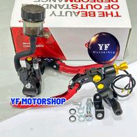 Gambar Master Rem model RCB S1 Brem set Ninja R15/R25/ Satria FU/RX King/Sonic/CBR/Ninja 250/Tiger/GL pto/Scoopy/Fino,KlX, dll. - Gold dari YF MOTORSHOP undefined 1 Tokopedia