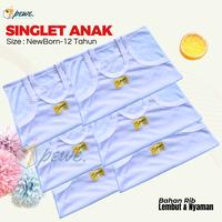 Gambar 1 Lusin Singlet Bayi - Kaos Dalam Anak Perempuan dan Kaos Singlet Anak Laki Laki usia 0-6 Bulan - Singlet Anak Bayi Katun - Kaos Kutang Anak Nyaman untuk Harian - Singlet anak laki laki lusinan - Kaos Dalam Anak Bayi SD SMP SMA xl 3-4 tahun pakaian dalam - 6 PCS PUTIH, S 0-6 Bulan dari Daleman Rakyat undefined 2 Tokopedia