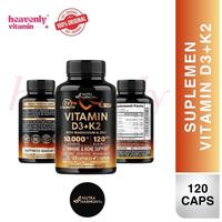 Gambar Nutraharmony Vitamin D3+K2 with Magnesium & Zinc - 120 Capsules, Non-GMO dari Berkah Beautys Jaya undefined 1 Tokopedia