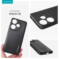 Gambar VEVORIUM EVO BASIC Xiaomi POCO F6 5G Ultra Thin Matte Black Soft Case dari Vevorium undefined 2 Tokopedia