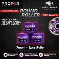 Gambar ROLLER PROPER RACING LINE 1613 ROLLER MOTOR HONDA BEAT SPACY SCOOPY KARBU 7gr 8gr 9gr - 7GR dari OZZIE.MOTOR undefined 3 Tokopedia