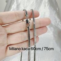 Gambar E32 (CO 2 free 1 cincin) K20 Perhiasan Lapis Emas Kalung putih set liontin permata full perhiasan Perempuan Pelapisan Logam xuping 1 - 1, Milano kaca 60cm dari Model Manis Perhiasan undefined 4 Tokopedia