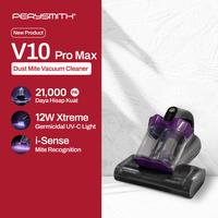 Gambar PerySmith V10 Pro Max 21K Pa Anti Dust Mite Vacuum Cleaner 12W Electric UV Automatic Identification Mattress and Sofa Mite Remover - v10 pro max dari PerySmith Indonesia undefined 1 Tokopedia