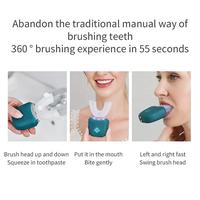 Gambar Electric Toothbrush For Adult Automatic Usb Charge U-Shaped Toothbrush 360 Degrees Intelligent Rechargeable Toothbrus Children T - 1Pcs Toothbrush Head, CHINA dari wovuge245 undefined 5 Tokopedia