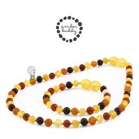 Gambar Amber Buddy | XB54M1M Kalung & Gelang Amber Bayi Multicolour Yellow Matte - 32cm & 14cm. - Kalung XB54M1M dari Amber Buddy Indonesia undefined 1 Tokopedia